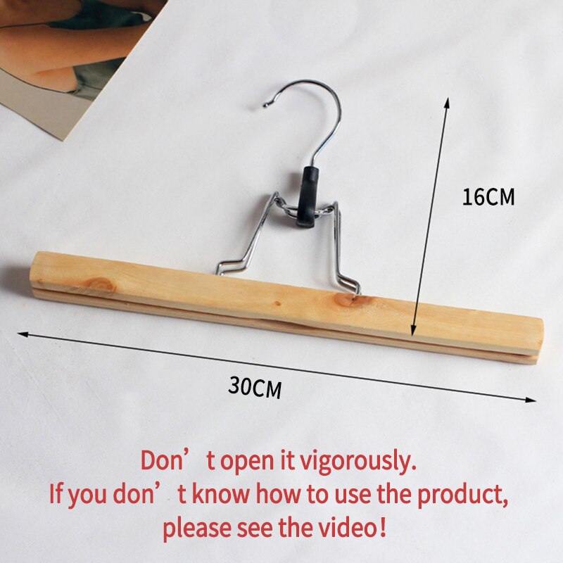 3/6Pcs Hanging Picture Clips Solid Wooden Clip Paper Picture Holder Wall Hanging Photo Frame Seamless Hanger Home Decoration