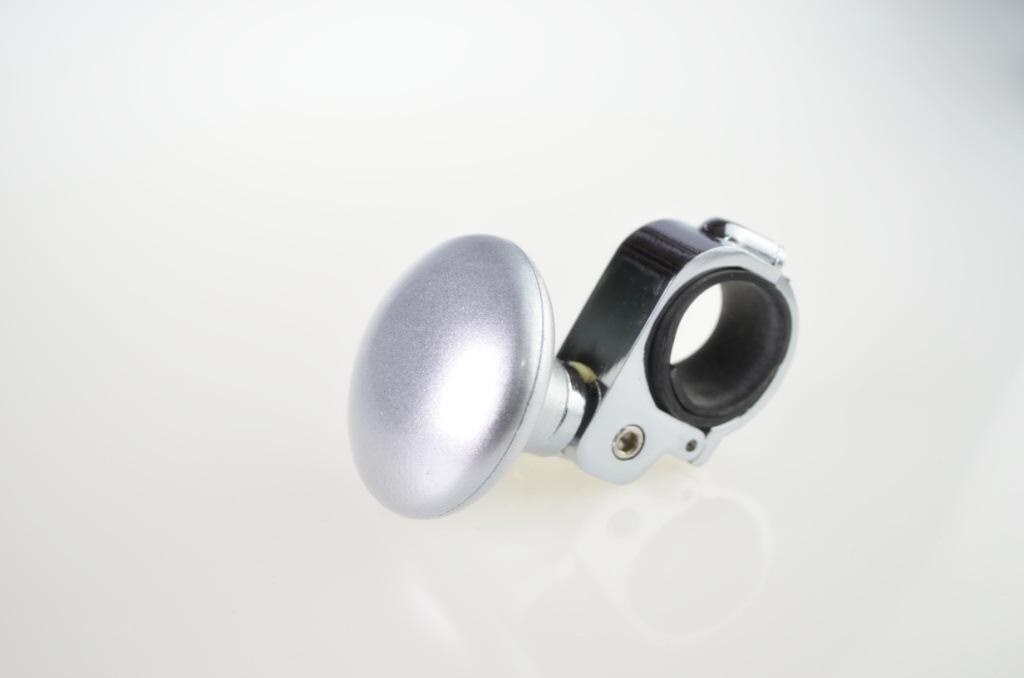 Car Accessories Car Steering Wheel Spinner Knob Power Handle Ball Hand Control Ball Booster Wheel Auto Spinner Knob Ball: Silver
