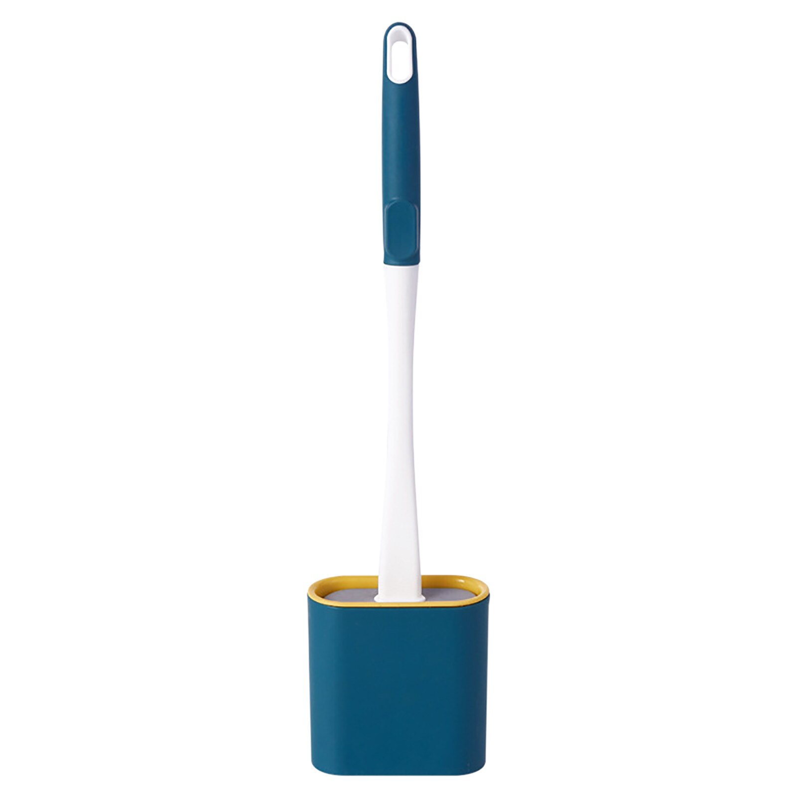 Brosse WC Avec Support Autoportant | Brosse De Toilette Extra Hygienique Avec Support Accessoires De Toilettes Blancs Modernes Pour Toute Salle De Bain 38cm De Haut