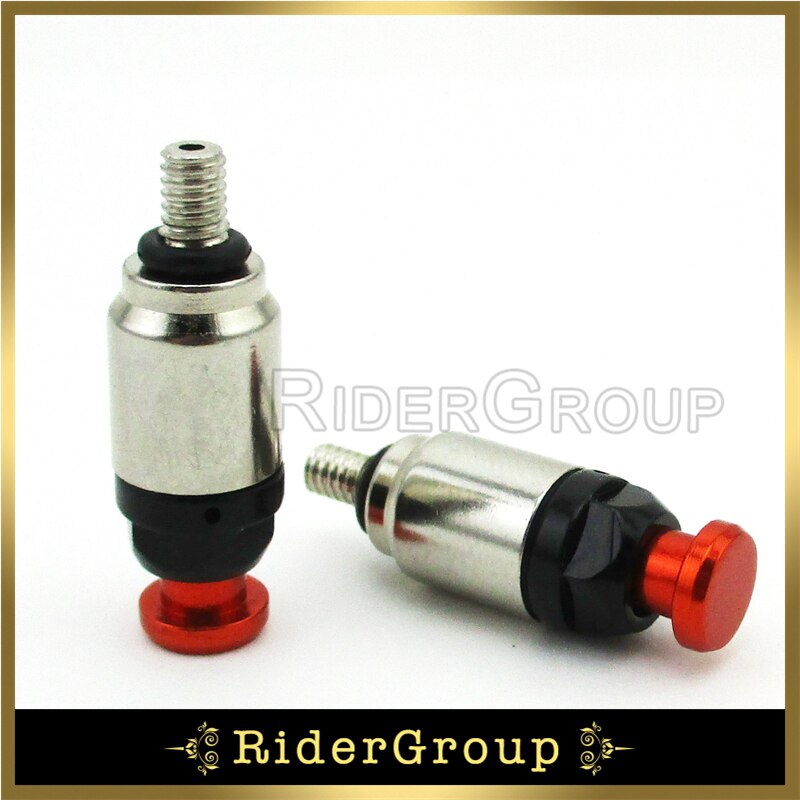 M4 x 0.7mm Orange Air Bleeder Valves For 43mm 48mm KTM WP Front Fork SX XC EXC 125 150 200 250 300 350 400 450