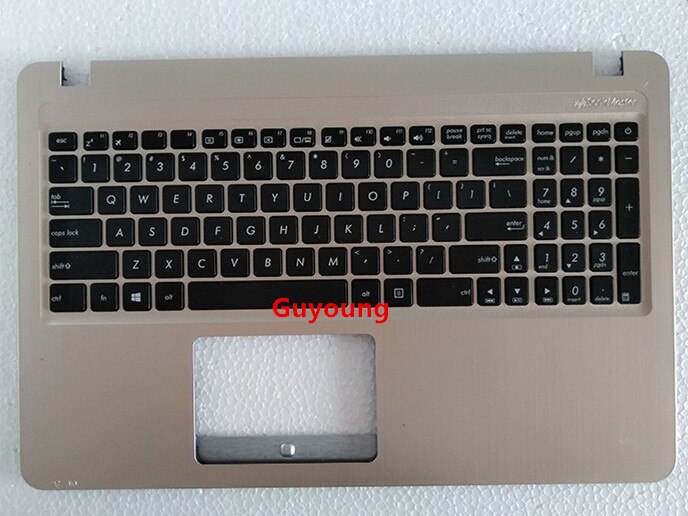 95 % keyboard with palmrest upper cover for ASUS X540 X540L X540LA X544 X540LJ X540S X540SA X540SC R540 R540L case