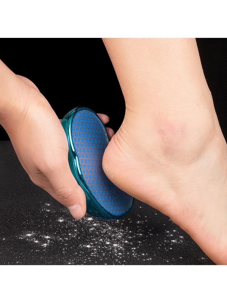 Nano Glass Foot Grinding Stone Dead Skin Calluses Remover Hands Sanding Stone E65F