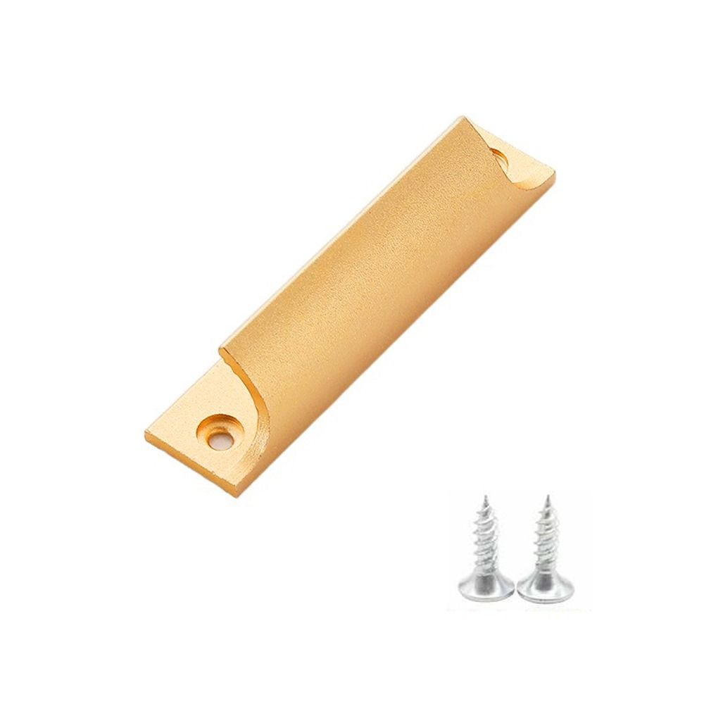 90/120Mm Aluminium Deurklink Push-Pull Ponsen Gaten Zichtbaar Handvat Openslaande Raam Schuifraam Handvat Hardware: Champagne