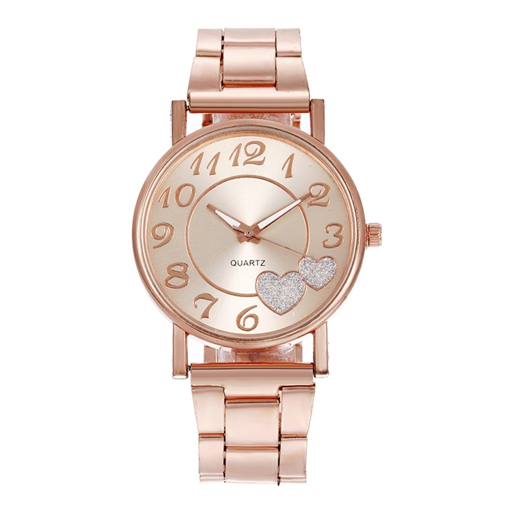 Mode Vrouwen Horloges Diamant Liefde Hart Dial Quartz Horloge שעון לאישה Подарки На Новый Год Montres Femmes Relogio Mulher # l0