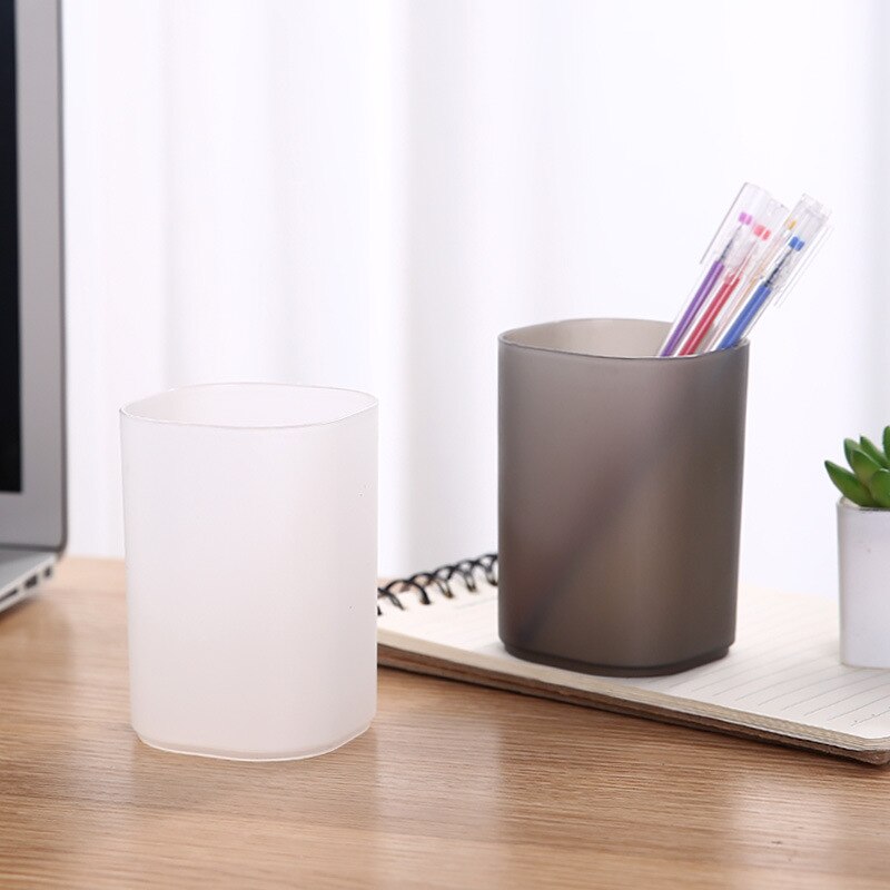 Ordinateur de bureau transparent crayon affûtage simple boîte de rangement multi fonction bureau papeterie boîte de rangement étudiant papeterie