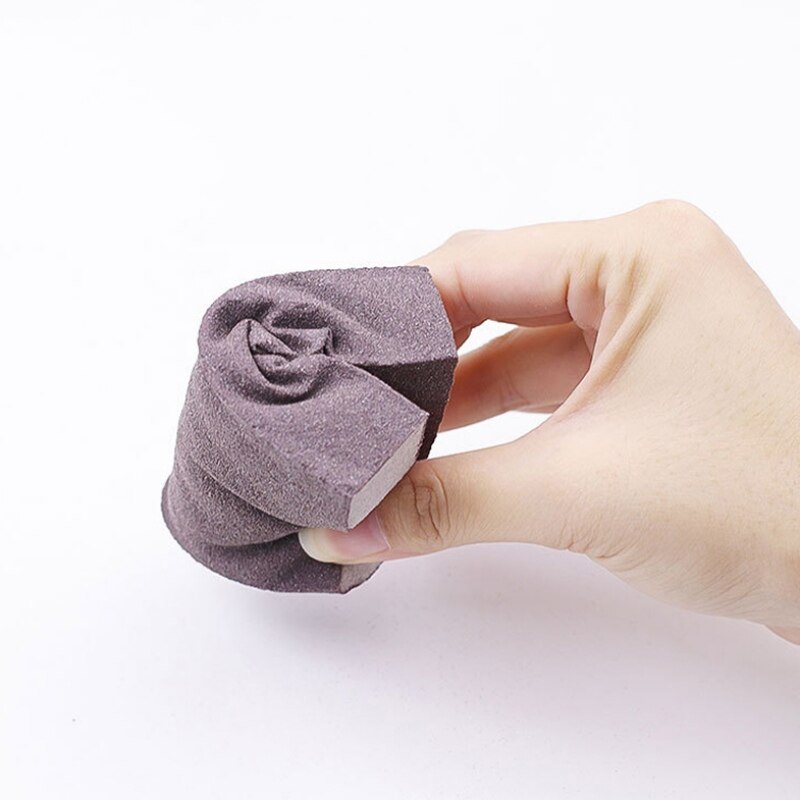 Sponge sand block Woodworking polishing Elastic grinding block High-density sponge block Emery sponge sandpaper Abrasive