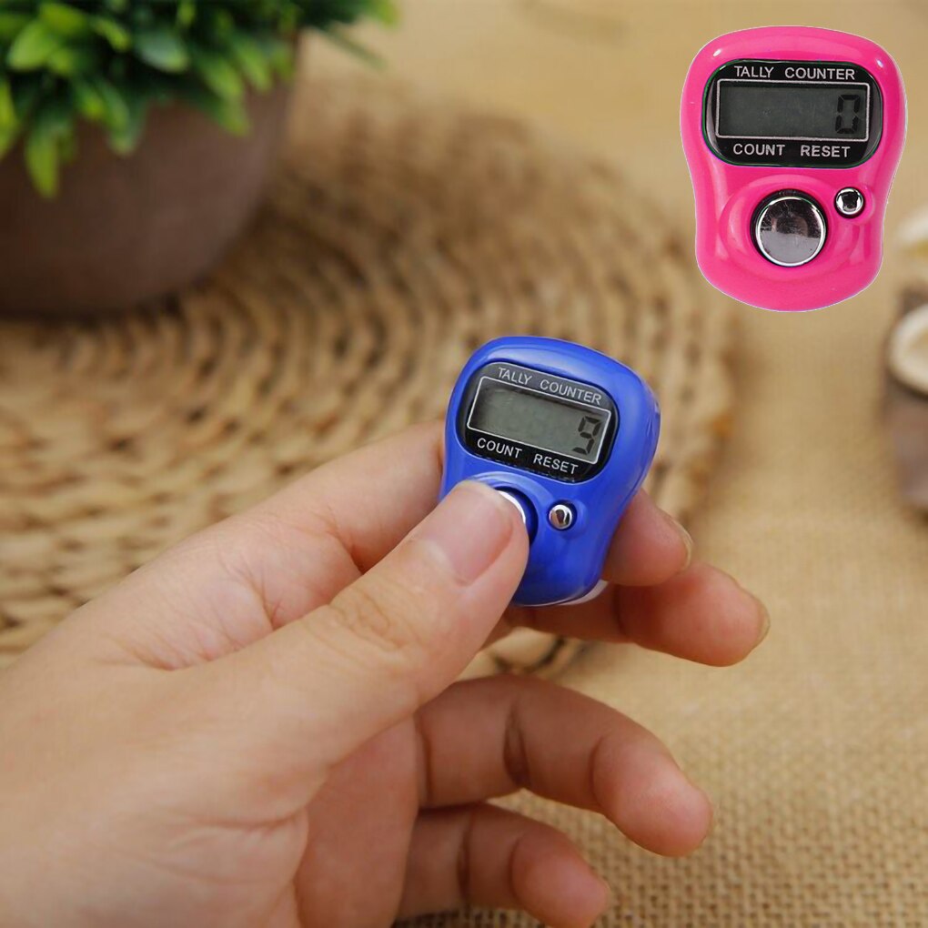 5-digit Counter Rope Jumping Beads Counting Electronic Device Digital Display Portable Counter