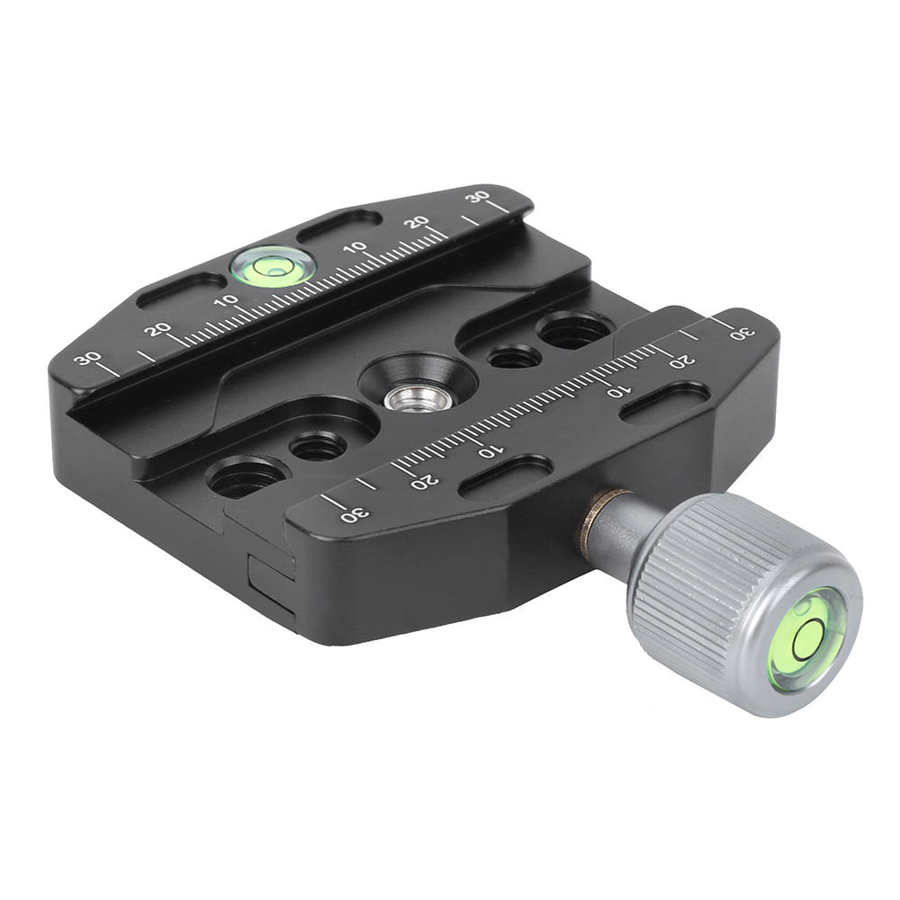 Camera Quick Release 70Mm Aluminium Quick Release Plaat Klem Met 1/4 In 3/8 In Schroefgaten Statief Monopod