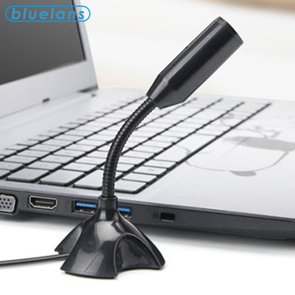 Home Studio Adjustable USB Laptop Microphone Mini Studio Speech Microphone Stand Mic With Holder for Desktop PC