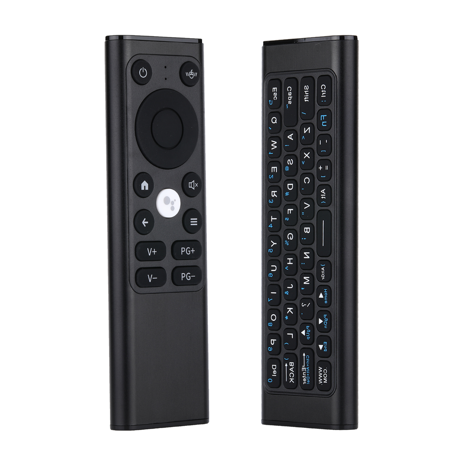 Pilot iPazzPort do komputera PC, pilot Air Mouse 2,4G i Bluetooth z klawiaturą do Nvidia, laptopa, komputera PC z możliwością ładowania na podczerwień