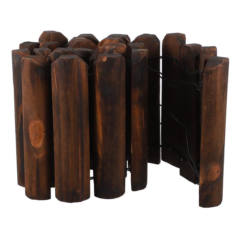 1.2m Wooden Fence Outdoor Garden Vegetable Fence Pastoral Style Fence Decor Solid Wood Fence Close To Natural Gardening Fence