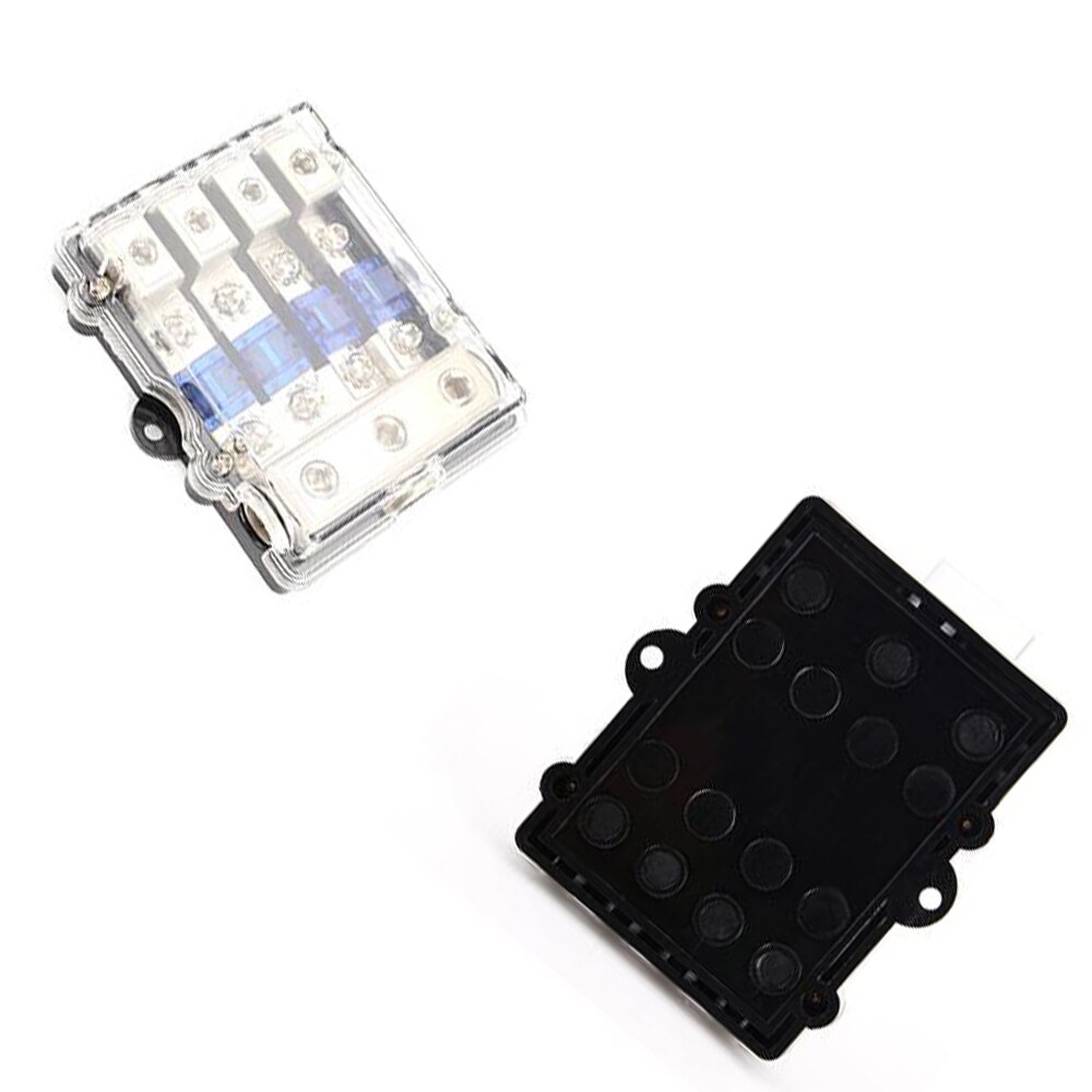 1PC Car Audio Multiple Fuses with 60A Fork-bolt Fuses Subwoofer Conversion Accessories 1 in 2/3/4 Ways out