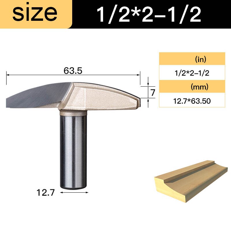 Tideway Classic Plunge Bit CNC Woodworking Tools Carbide End Mill Router Bits for Wood Milling Cutter Cutting Wood Router Tool: Y00407