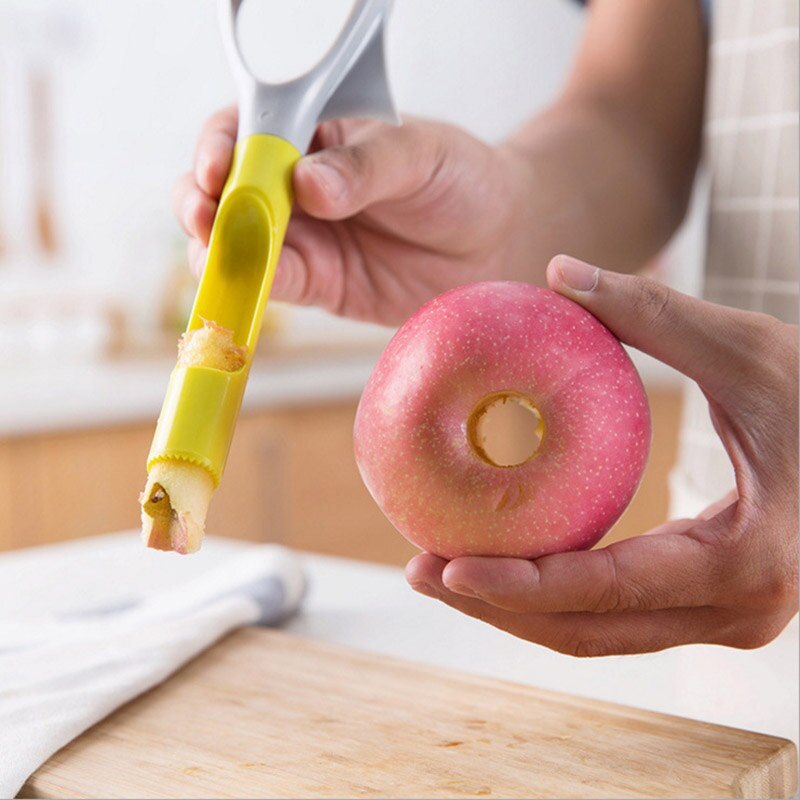 Plastfrugtsåmaskin æblekniv udkærer udstikker avocado shea udkerner smør papirmasse separator kartofler puré pressemaskine værktøj  kc1730