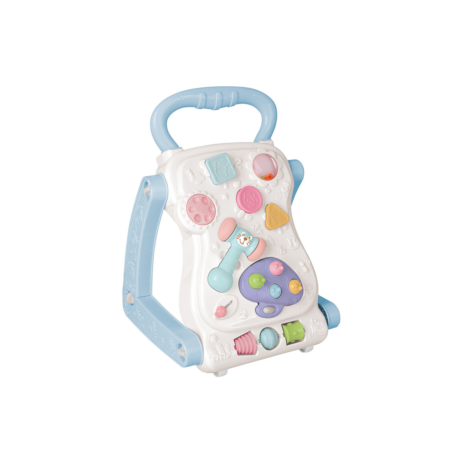 Infant Toddler Stroller Baby Learning To Walk Walker Multifunctional 6-9-18 Months One-Year-Old Boy And Girl: Blue