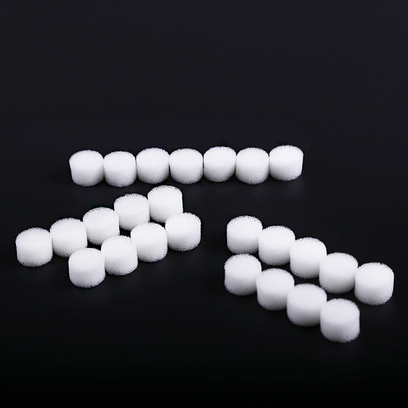 Filtro suave de algodón para compresor de aire, accesorios para nebulizador, manguera de catéter, inhalador, compresor de aire doméstico, cuidado de la salud, 15/30/50 Uds.