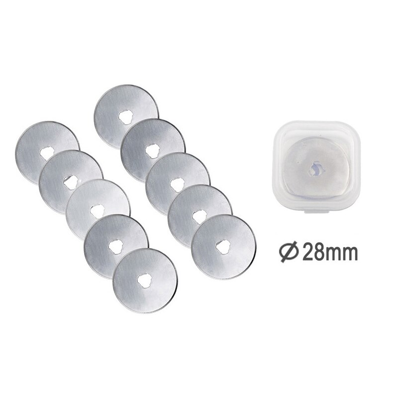 45mm 28mm Handle Rotary Cutter Leather Cutting Tool Fabric Cutter Circular Blade DIY Patchwork Sewing Quilting Fit Olfa Cut