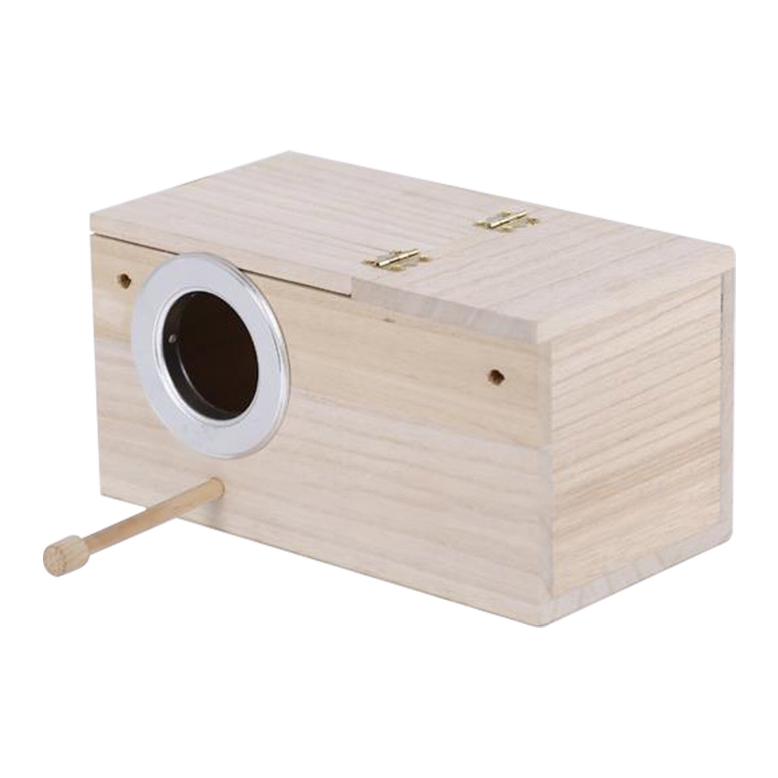 Holz Vogel Haus Nest VöGel Zucht Kasten Vogel Papagei Zucht Dekorative Käfige Haustier Zubehör Hause Balkon Dekoration: M