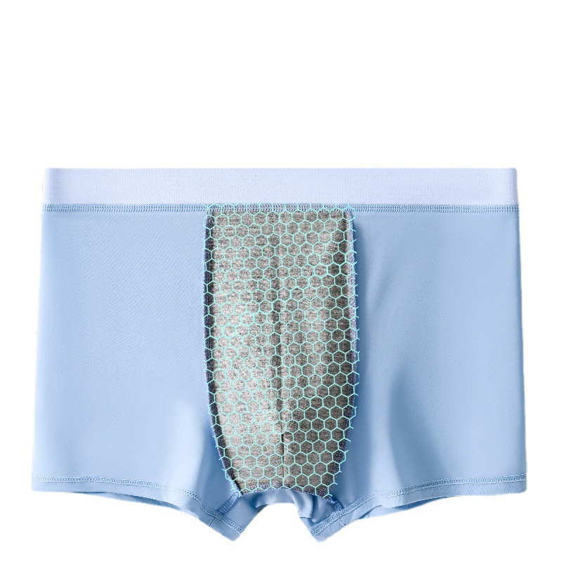 Мужские Трусы Boxershort Heren Halfhoge Ijzen Onderbroek Flat Corner Shorts Ademend Comfortabele Onderbroek Met Vier Hoeken