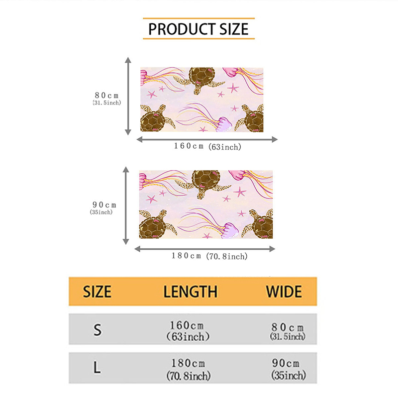 Toalha impressa de microfibra toalha de secagem rápida toalha de viagem toalha de praia toalha de luz macia à prova de areia para nadar, yoga, ginásio