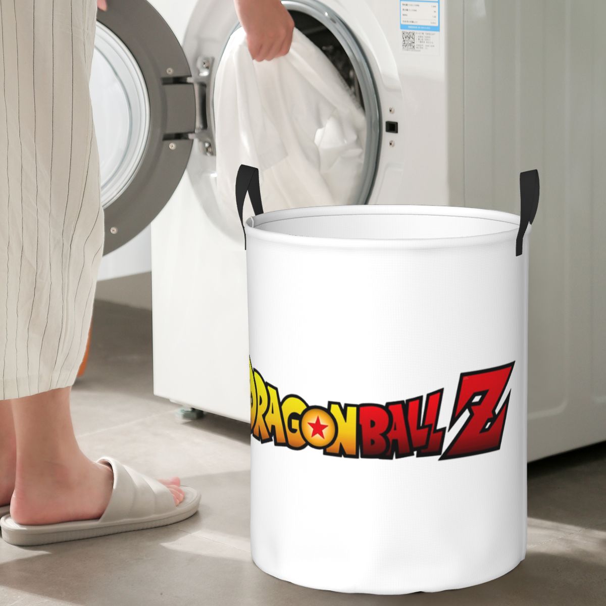DBZ Logo Opvouwbare wasmanden Vuile kleren Home Organizer Grote waterdichte mand voor thuis Kinderen