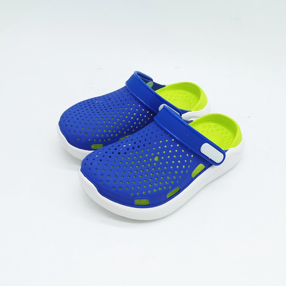 Goede Zomer Kids Jongens Croc Slippers Strand Schoenen Voor Jongen Mannelijke Kinderen Maat Eu 30-35 Ons 11-3: GREEN BLUE / 30