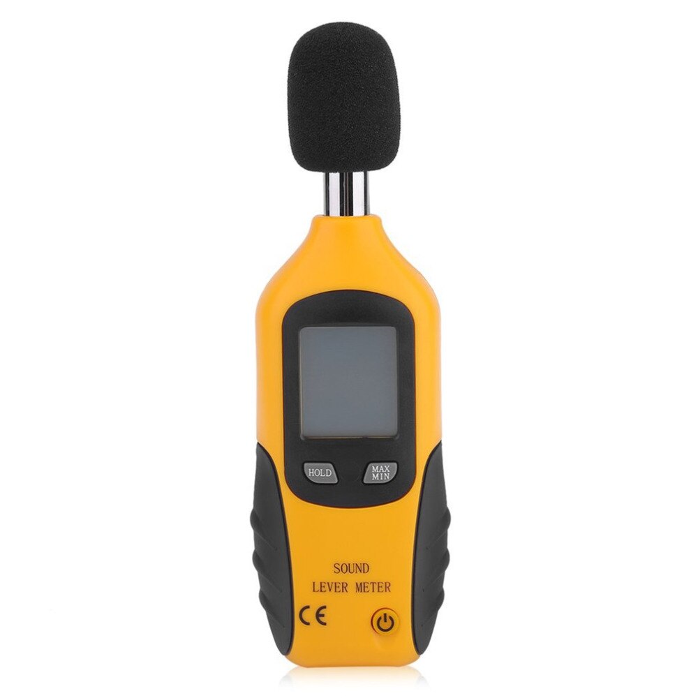 Draagbare Digitale Decibelmeter met Groot LCD Scherm, DB Draagbare Digitale Decibelmeter met Groot LCD Scherm, DB