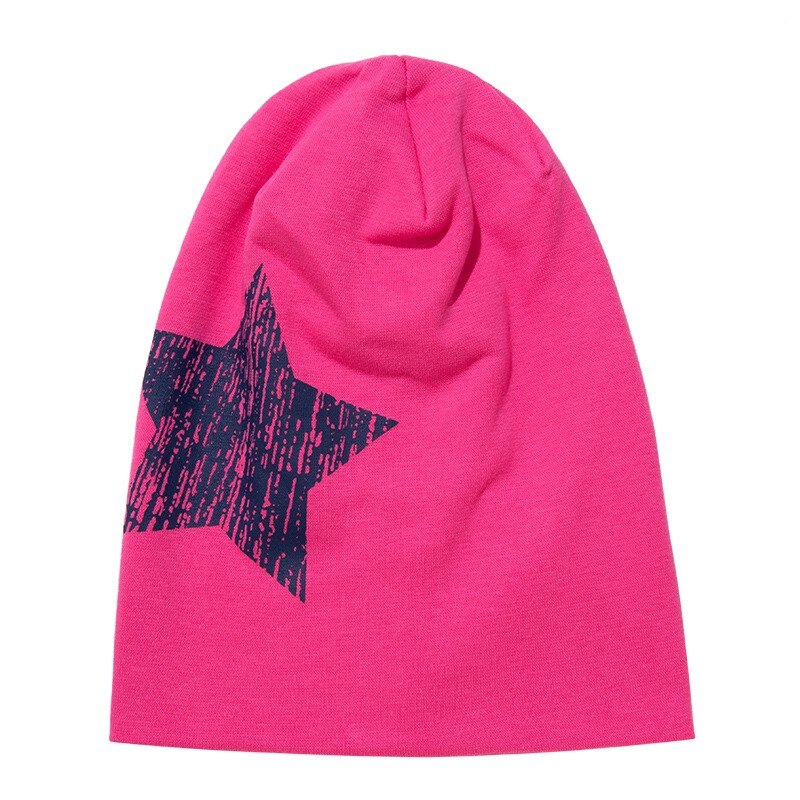 Baby bomull hatt street dance hip hop hatt barn stickad stor stjärna hatt höst vinter mjuk varma pojkar flickor mössa mössa