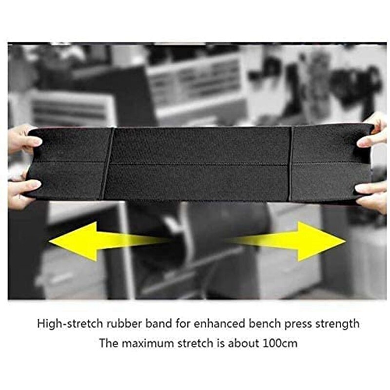 Bench Press Band Power Weight Lifting Training Fitness Increase Strength Push Up Gym Workout