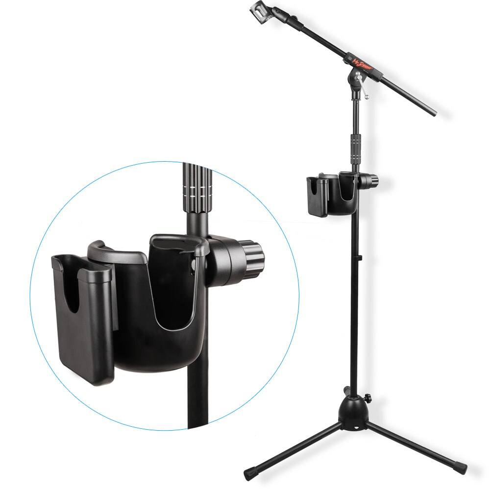 Durable Music Mic Stand Cup Water Bottle Drink Holder Phone Holder Clamp Mount For Microphone Stand Music Stand