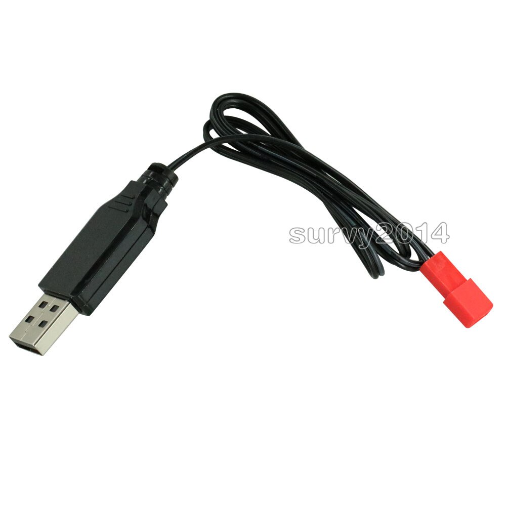 1PCS 3.7V 500mA Uitgang 1S Lipo Lithium Batterij Usb-kabel Lader Rood JST Vrouwelijke Hoofd Board module