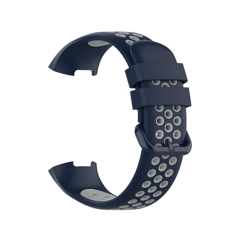 SDual-color Silicone Strap For Fitbit Charge 4/3 SE Smart Watch Band Smart Bracelet Fitbit Charge4/3 Wristband For Women Men: 12