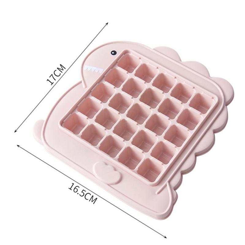Cubitos de hielo caseros de estilo lindo para el hogar, pequeño congelador, nevera, cubito de hielo congelado, molde de cubitos de hielo de animales de dibujos animados, rejilla de hielo, herramientas de cocina