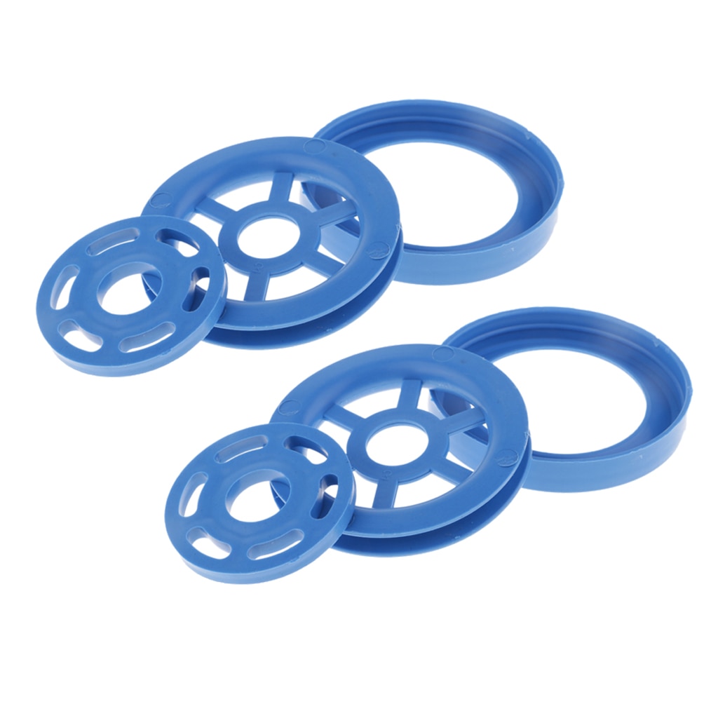 2 Sets 4.7/6.8/7.2cm Easy Throw Cast Net Ring Trap Catch Fishing Net USA Style Cast Net Tool