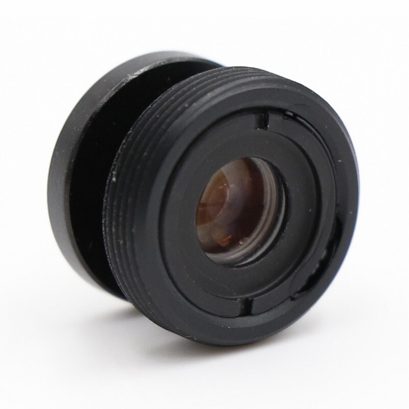 Lente de cámara CCTV de 3,7mm, lente de botón de montaje, 2,0 megapíxeles, 72 grados, MTV M12 x 0,5, aplicable a cámara de seguridad CCTV (con filtro IR)
