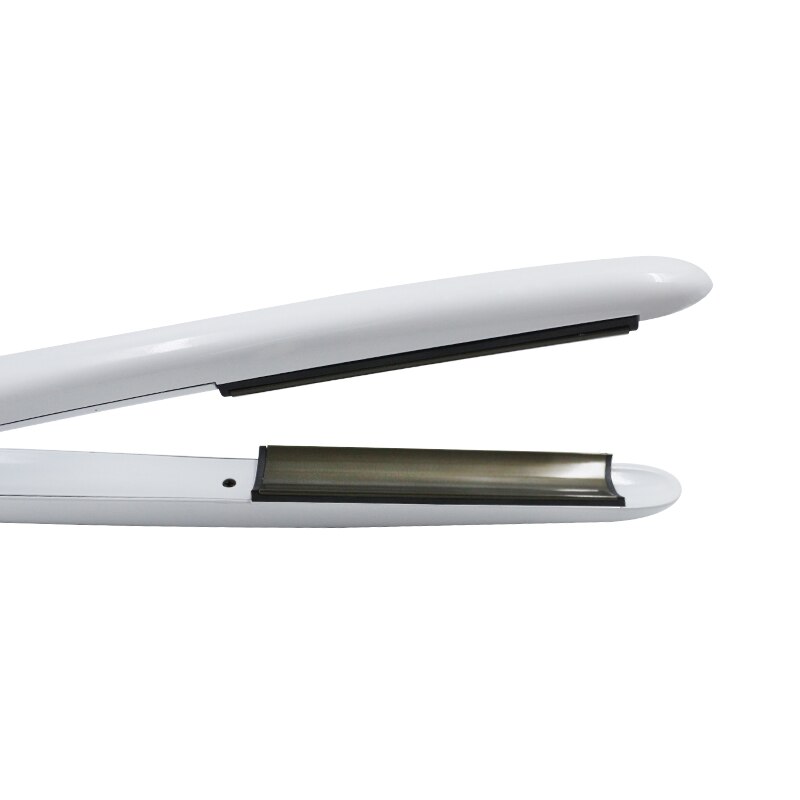 Fer à lisser électrique à revêtement céramique, fer à boucler, affichage numérique, mini fer plat électrique, noir et blanc