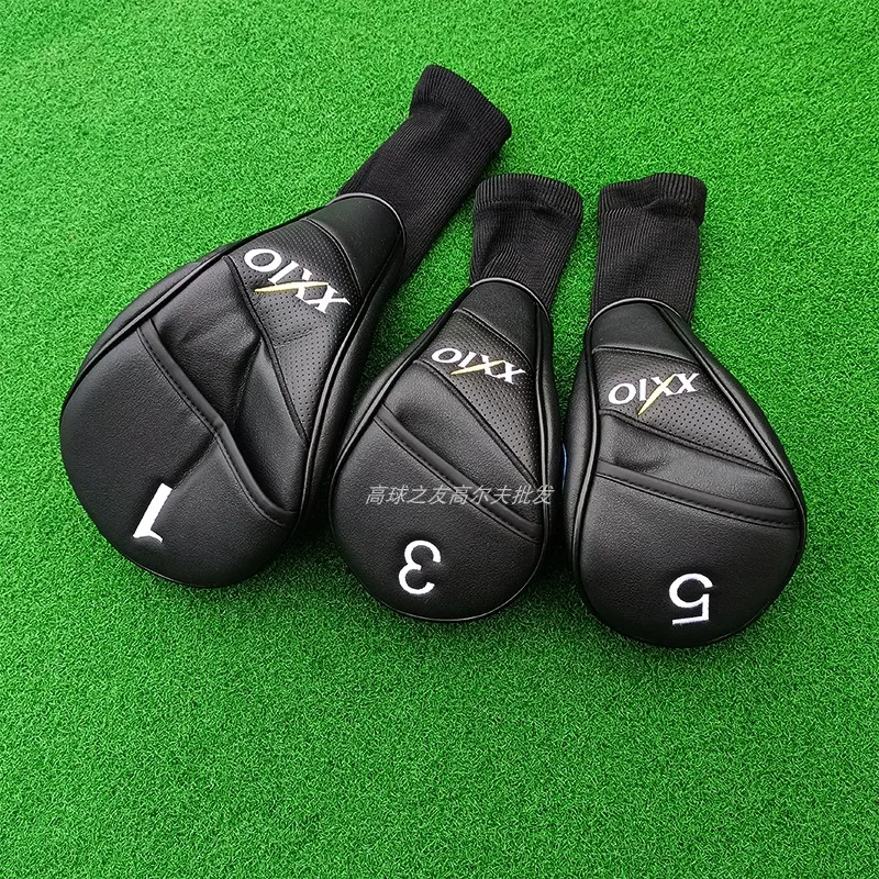 Copritesta per mazze da golf, mazze in legno, boschi da fairway, copritesta per mazze da golf: prugna