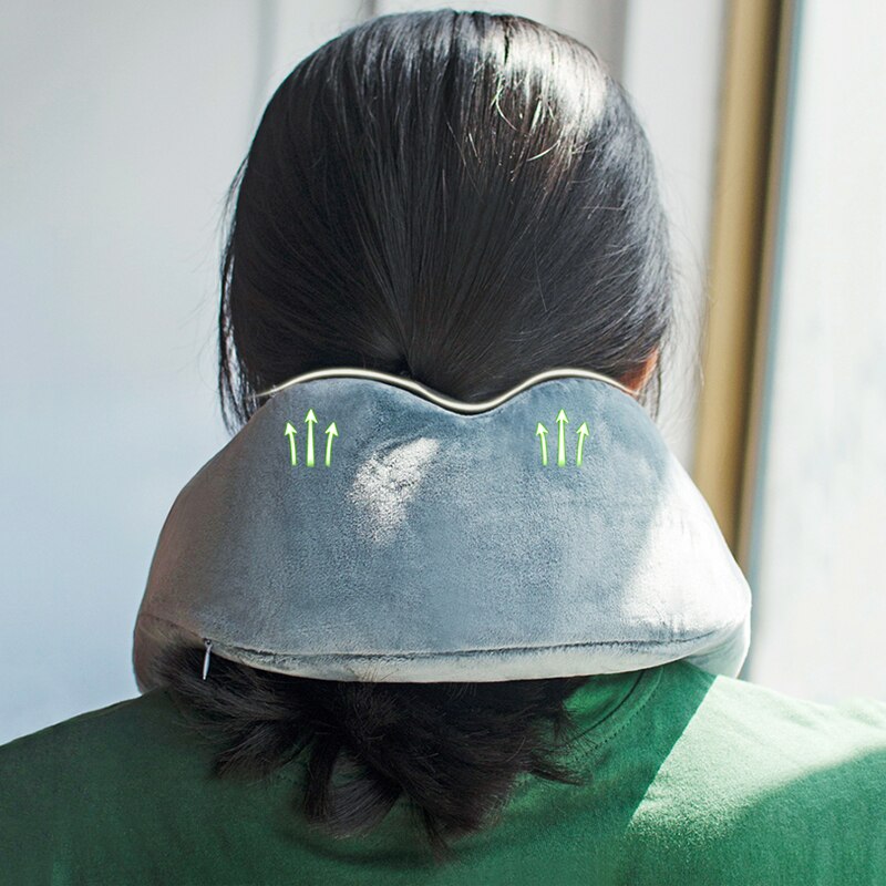 A Forma di U Cuscino Da Viaggio per Aereo Collo Cuscino di Gomma Piuma Accessori Da Viaggio letto rivestimenti Comodi Cuscini per il Sonno Tessili per La Casa