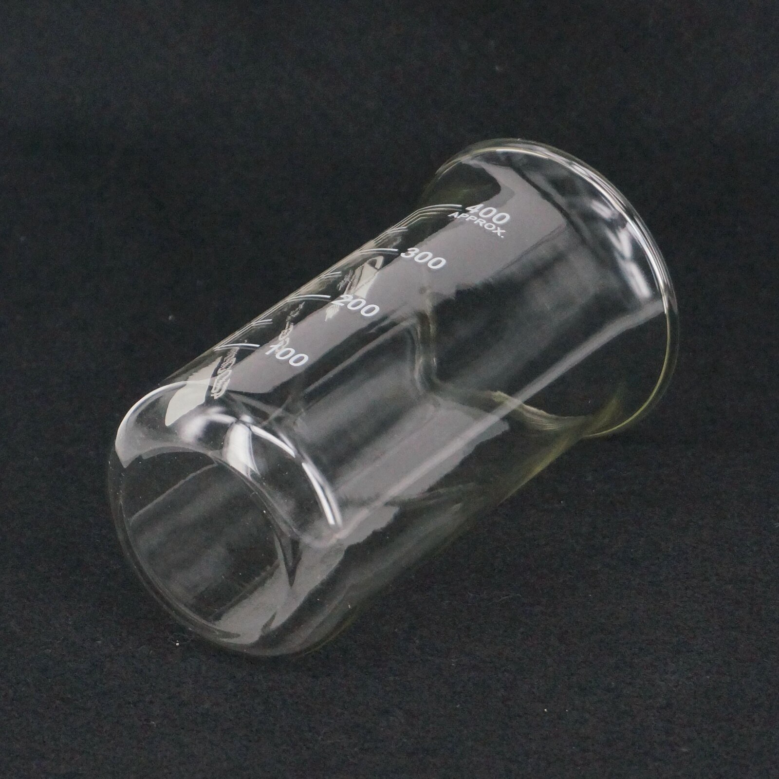 400ml Tall Form Beaker Chemistry Laboratory Borosilicate Glass Transparent Beaker Thickened with spout