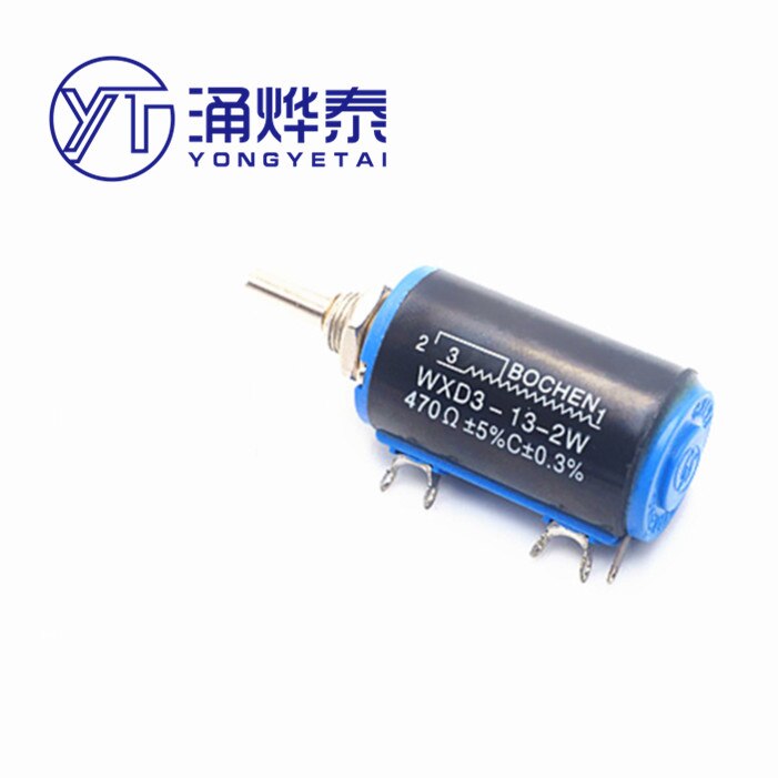 YYT WXD3-13-2W Präzision Mehrgang-Potentiometer 100R220R330R470R 1K 2,2 K 3,3 K 4,7 K 6,8 K10K22K33K47K68K100K 5,6 K