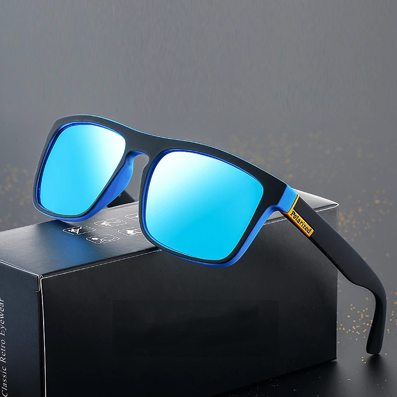Guys Sun Glasses Polarized Sunglasses Men Classic Mirror Square Ladies Sunglasses Men Cycling Oculos De Sol