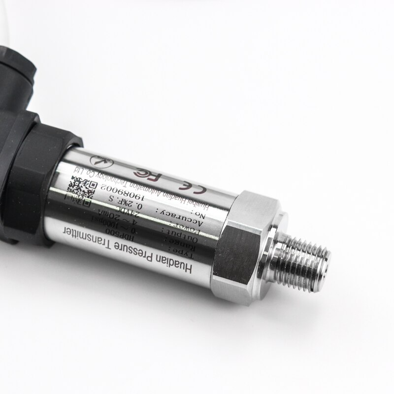 4-20mA Pressure Transducer Sensor 24V Pressure Transmitter Pressure Transducer Sender with G1/4 Connector(0-0.2MPA)