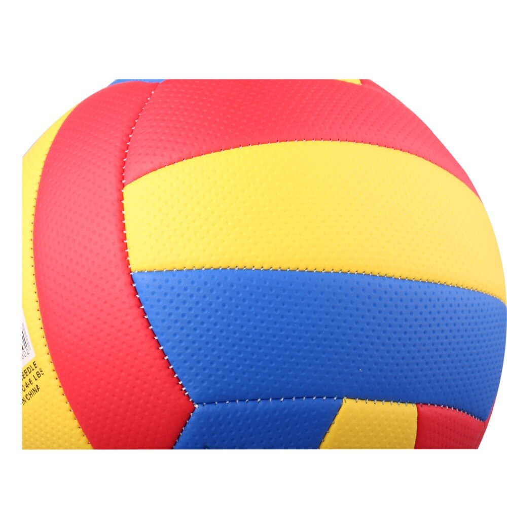 Offisiell størrelse 5 pu volleyballkamp volleyball innendørs og utendørs treningsball med nettpose  v601b