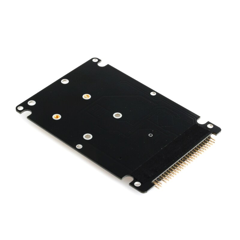 44 pins msata  to 2.5 "ide hdd ssd msata til pata adapter konverterkort med etui