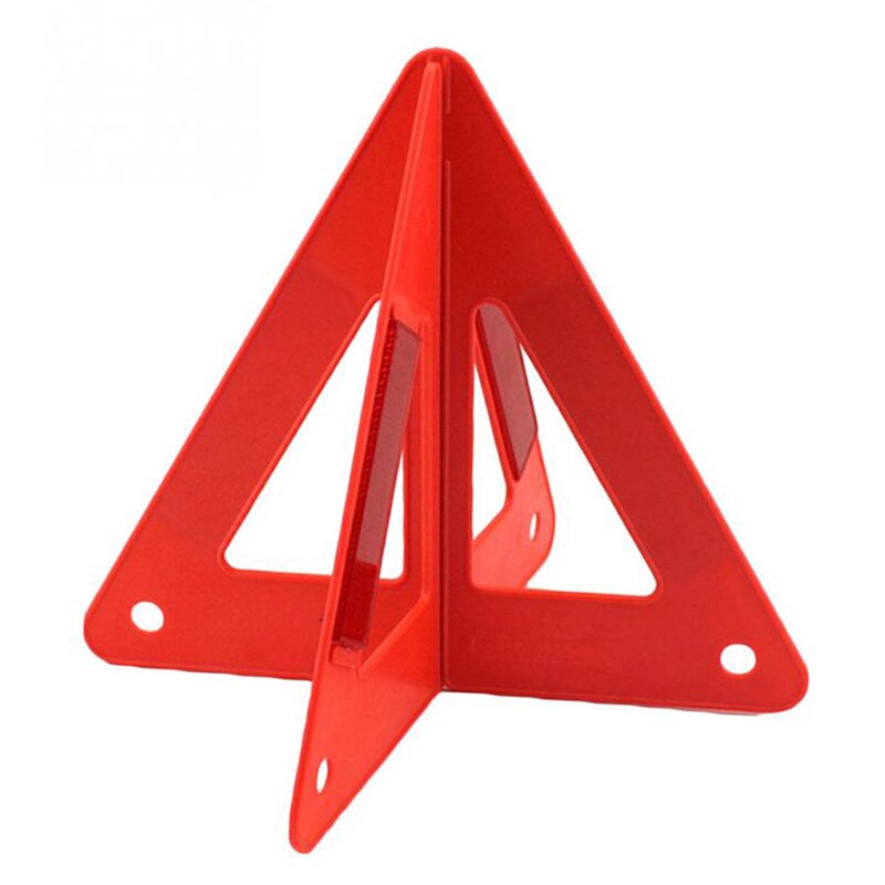 Car Auto Convenient Portable Useful Reflective Traffic Warning Sign Triangle Foldable Solid Standing Tripod Emergency#290331