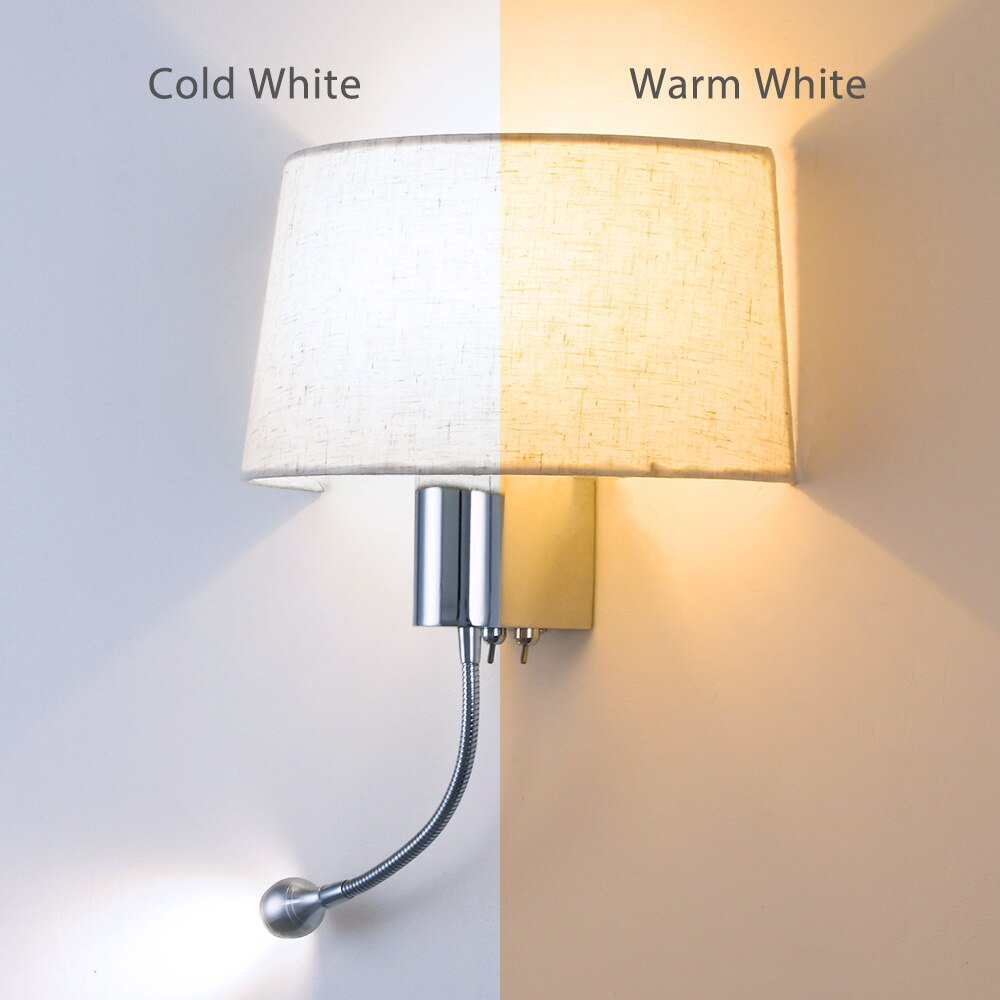 Moderne LED Wandlamp met Schakelaar E27 Lamp Slaapkamer Schansen Indoor Vanity Badkamer Industriële Decoratie Thuis Muur Gemonteerd Licht