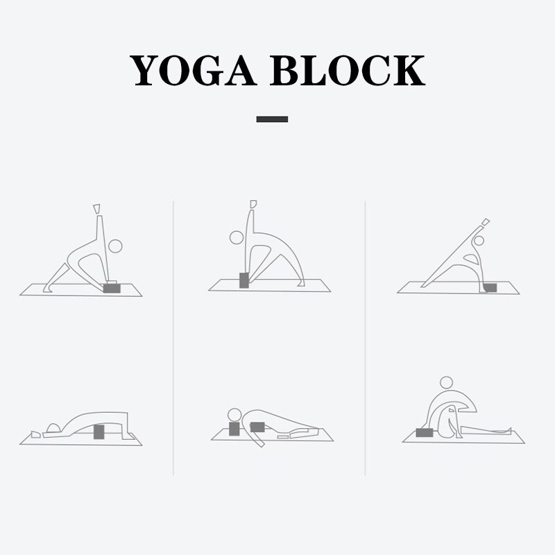 Eva-yogablöcke, sport-übungs-fitnessstudio-schaumstoff, trainingshilfe, dehnungshilfe, körperformung, gesundheitstraining für frauen, fitness-yoga-block