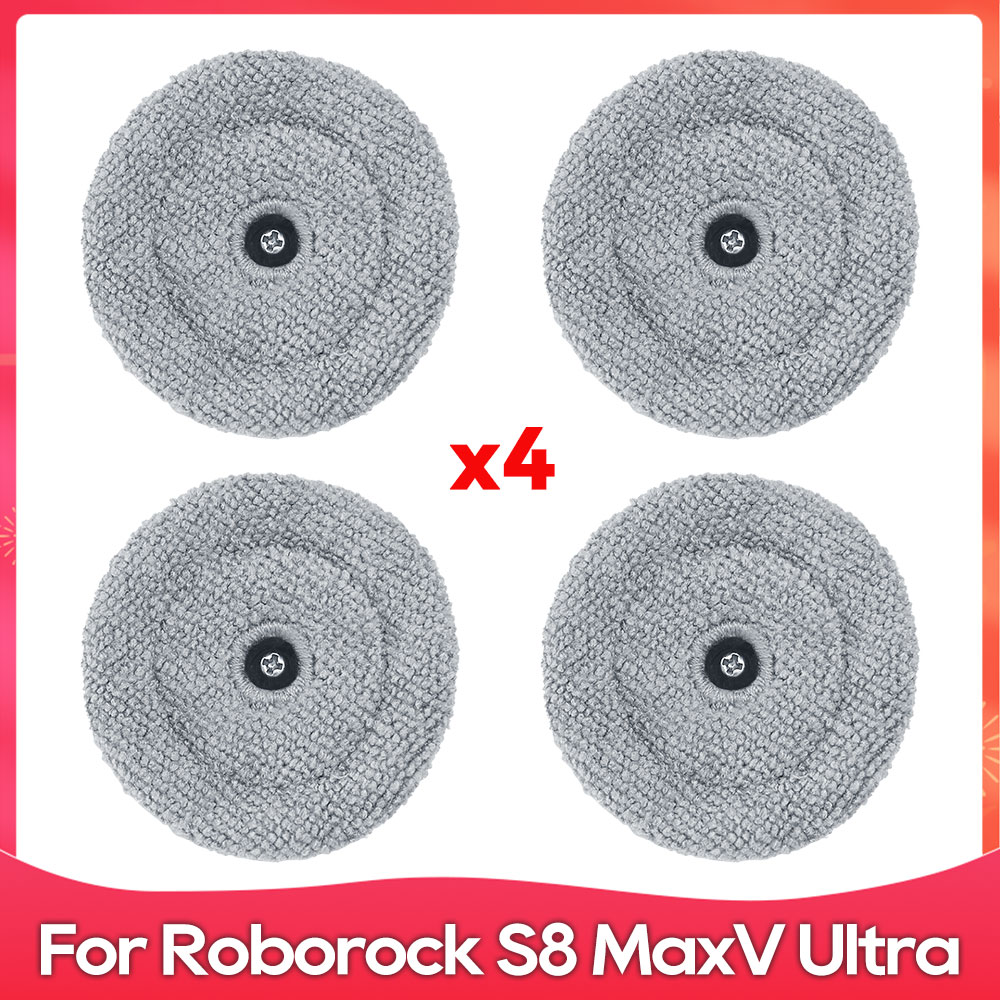 Geschikt Voor ( Roborock S8 MaxV Ultra ) Reserveonderdelen voor Robotstofzuiger Hoofdzijborstels Dweildoeken Hepa-filters Stofzakken Accessoires: Chocolade