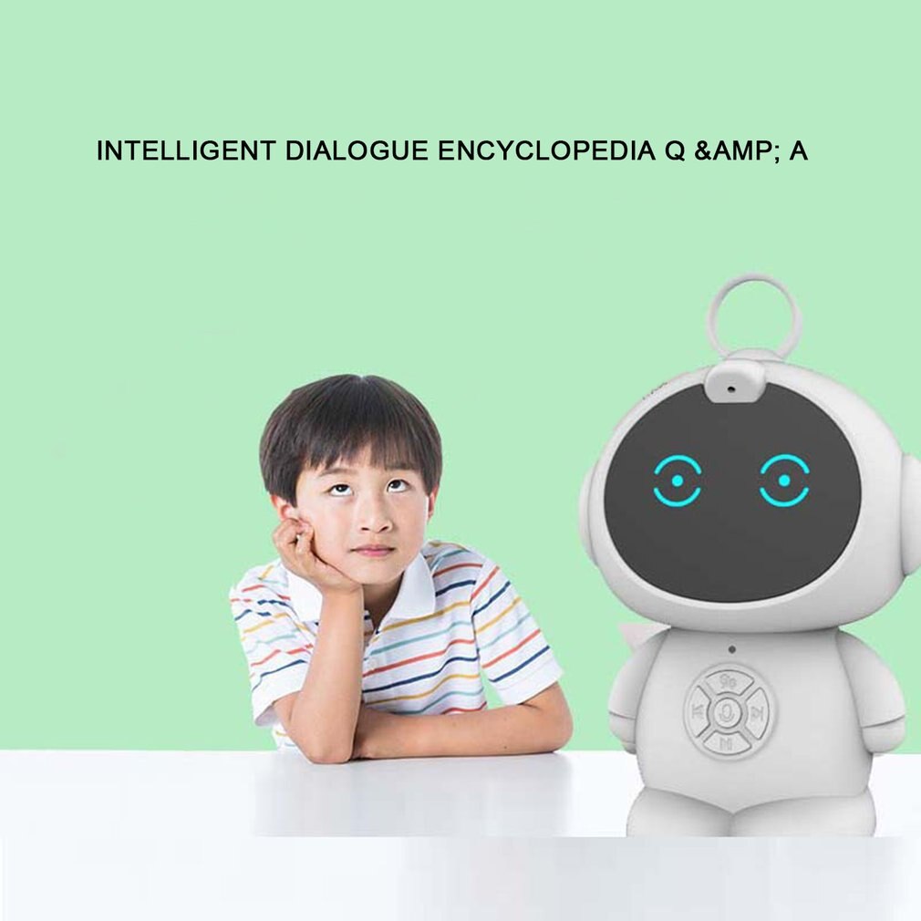 AI Intelligente Roboter Zeichnung Und Lesen Frühen Bildung Maschine WIFI Stimme Lernen Maschine kinder Spielzeug