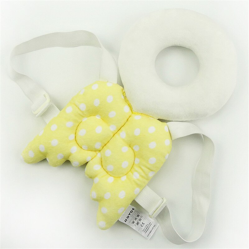 Kleinkind Baby Kopf Schutz Pad Für Baby Kopfstütze Kissen Baby Neck Nette Flügel Pflege Widerstand Kissen Baby Beste